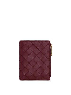 BOTTEGA VENETA: 財布＆ポーチ - 財布 - 赤