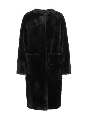 Blancha: Abrigos semilargos - Abrigo Midi - Negro
