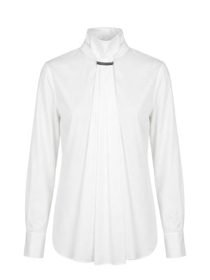 BRUNELLO CUCINELLI: Blusas - Blusa - Blanco