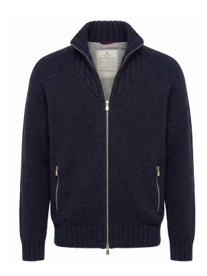 BRUNELLO CUCINELLI: カジュアルジャケット - カジュアルジャケット - ブルー
