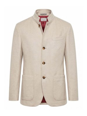 BRUNELLO CUCINELLI: ブレザー - ブレザー - ベージュ