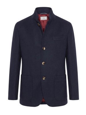 BRUNELLO CUCINELLI: Blazer - Blazer - Blau