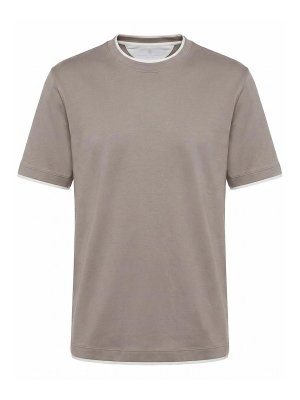 BRUNELLO CUCINELLI: Tシャツ - Tシャツ - 白