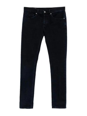 DONDUP: jeans dritti, a sigaretta - Jeans slim a 5 tasche
