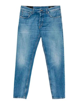 DONDUP: jeans dritti, a sigaretta - Jeans 5 tasche a carota