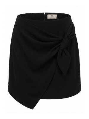 ELISABETTA FRANCHI: Jupes midi et au genou - Jupe Midi - Noir