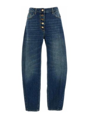 ELISABETTA FRANCHI: jeans dritti, a sigaretta - Jeans