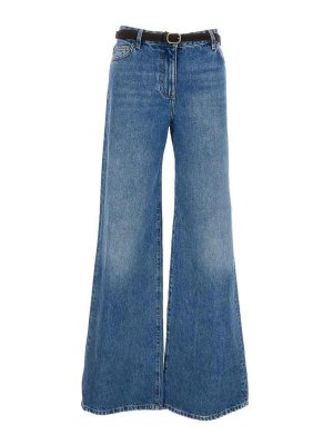 ELISABETTA FRANCHI: jeans dritti, a sigaretta - Jeans