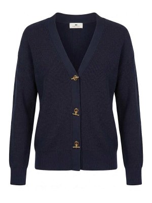 ELISABETTA FRANCHI: カーディガン - カーディガン - ブルー