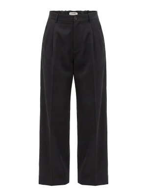 JIL SANDER: Pantalones casual - Pantalón Casual - Negro