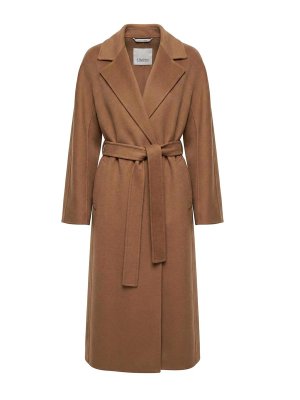 Max Mara: ニーレングスコート - 膝丈コート - ベージュ