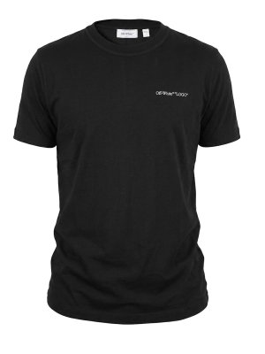 OFF-WHITE: t-shirt - T-shirt regolare con scritta