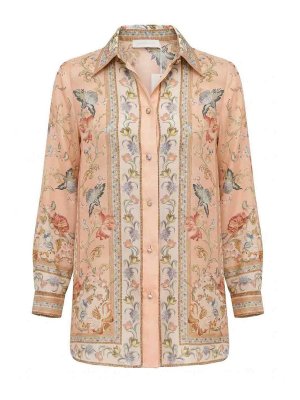ZIMMERMANN: Camisas - Camisa - Color Carne Y Neutral