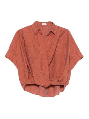 BRUNELLO CUCINELLI: シャツ - シャツ - 赤