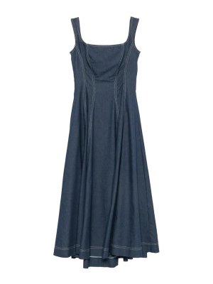 CRIDA: knee length dresses - Midi Dress