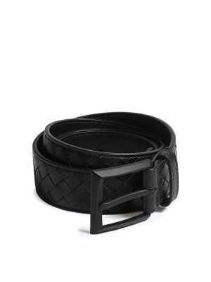 BOTTEGA VENETA: Cinturones - Cinturón - Negro