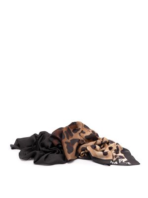 PATRIZIA PEPE: Estolas y chales - Estola - Estampado Animalier
