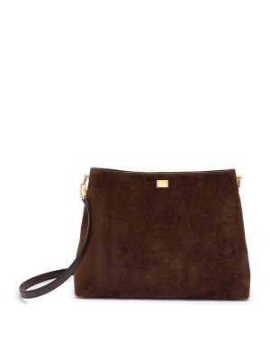 DOLCE & GABBANA: Handtaschen - Shopper - Braun