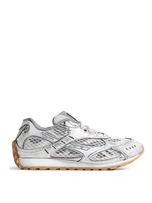 BOTTEGA VENETA: スニーカー - スニーカー - 銀