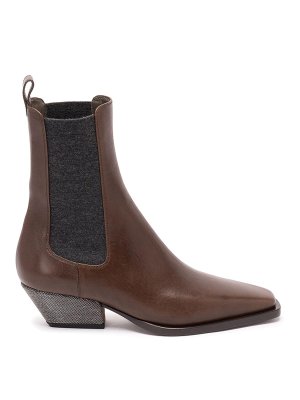 BRUNELLO CUCINELLI: ankle boots - Ankle Boots With Heels
