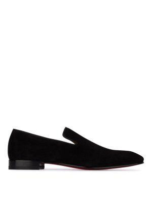 CHRISTIAN LOUBOUTIN: ロファー＆スリッパ - ローファー - 黒