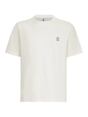 BRUNELLO CUCINELLI: Tシャツ - Tシャツ - 白