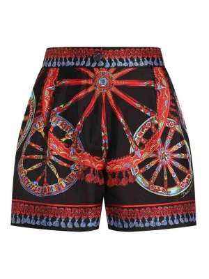 DOLCE & GABBANA: カジュアルトラウザー - カジュアルパンツ - マルチカラー