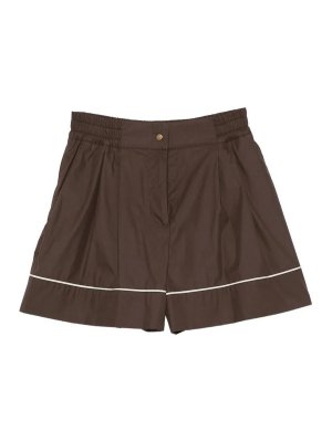 MONCLER: Shorts - Shorts - Marrón