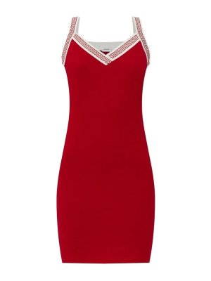 VERSACE: knee length dresses - Cotton Dress