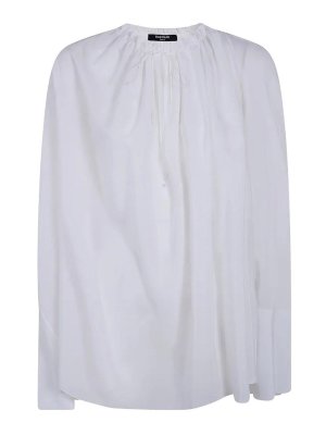Balmain: Blusas - Blusa - Blanco