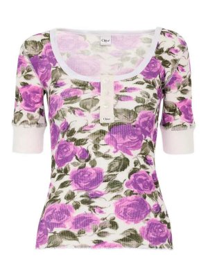 CHLOE': Tops & Débardeurs - Top - Violet