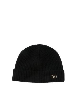 VALENTINO GARAVANI: beanies - Beanie Vlogo
