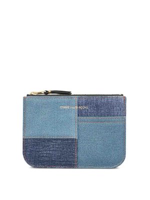 COMME DES GARCONS: portafogli - Portafoglio in pelle denim