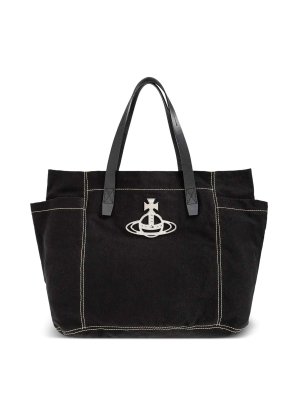 VIVIENNE WESTWOOD: totes bags - Henry Medium Tote