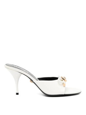 VERSACE: Mules - Mules - Weiß