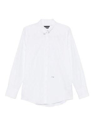 DSQUARED2: shirts - Pin-Collar Slim-Fit Shirt