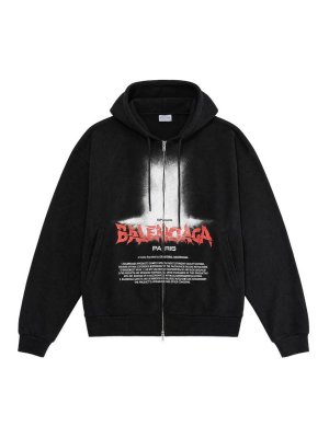 BALENCIAGA: スウェット＆セーター - スウェットシャツ/セーター - 黒