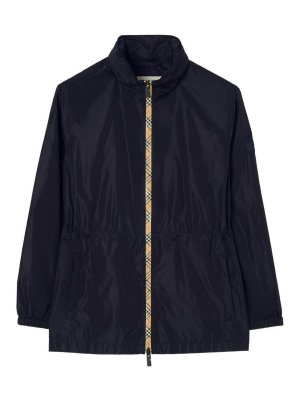 BURBERRY: parka - Parka corto Blackpool in nylon