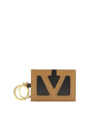 VALENTINO GARAVANI: キーホルダー - キーホルダー - ベージュ