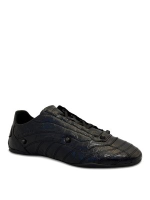 BALENCIAGA: trainers - Zen City Leather Sneaker