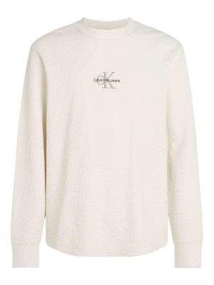 CALVIN KLEIN: t-shirts - White Shirt
