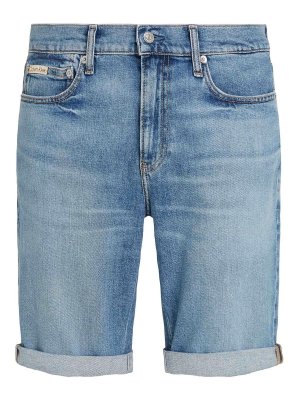 CALVIN KLEIN: pantaloni shorts - Pantaloncini Blu