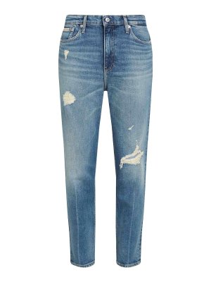 CALVIN KLEIN: Straight Leg Jeans - Straight Leg Jeans - Blau