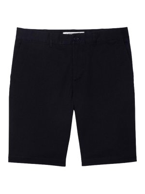 LACOSTE: pantaloni shorts - Pantaloncini Blu