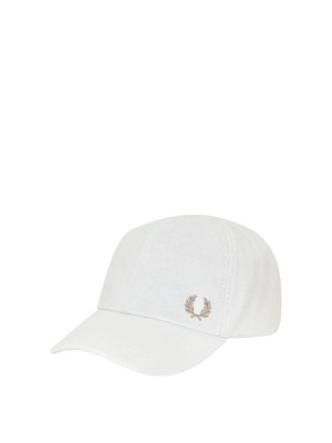 FRED PERRY: 帽子＆キャッブ - 帽子 - 白
