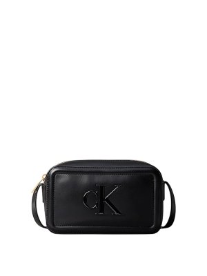 CALVIN KLEIN: cross body bags - Black Bag