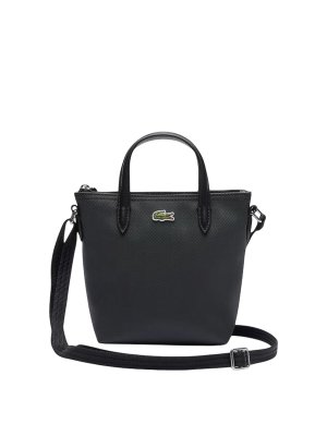 LACOSTE: totes bags - Black Bag