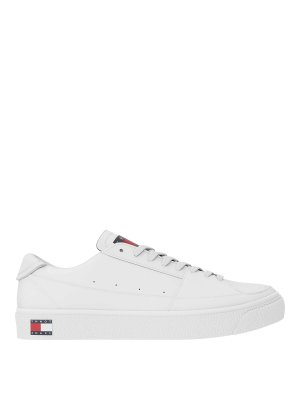TOMMY HILFIGER: スニーカー - スニーカー - 白