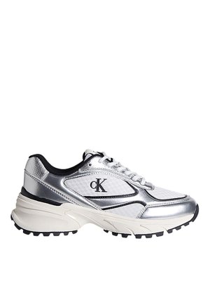 CALVIN KLEIN: Chaussures de sport - Baskets - Blanc