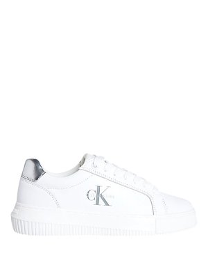CALVIN KLEIN: Chaussures de sport - Baskets - Blanc